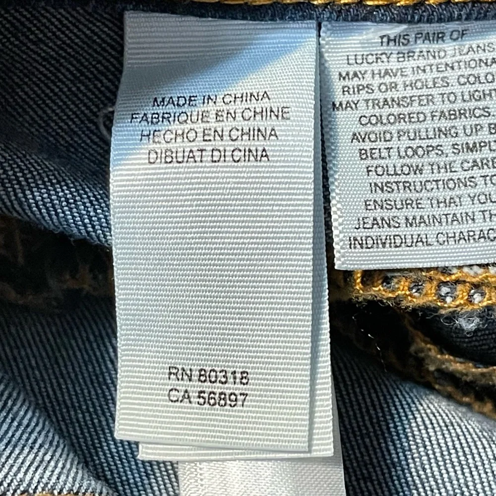 Lucky Brand Charlie Super Skinny Zipper Jeans - Picture 9 of 10